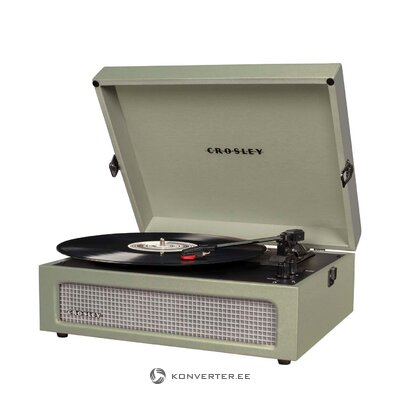 Crosley (cruiser deluxe) with turntable speaker and bluetooth receiver