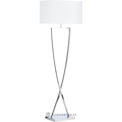 White-silver floor lamp from Toulouse (villeroy &amp; boch) with a beauty flaw
