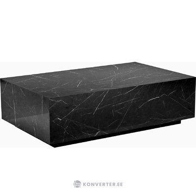Black design coffee table lesley small beauty flaw