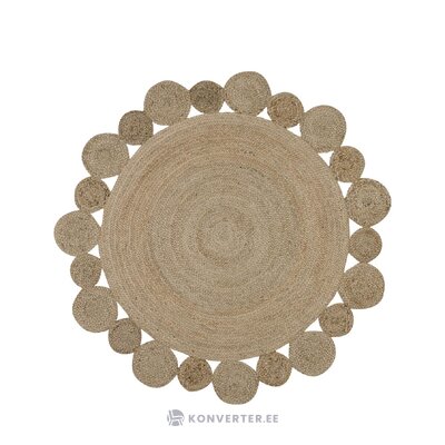 Boho-style round carpet (niago)d=150 with beauty flaws