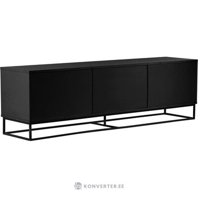 Black TV stand lyckeby (jotex) intact