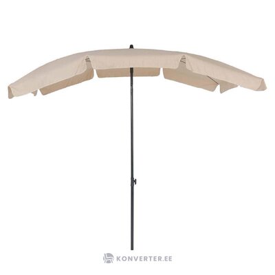 Beige parasol with rewa (testrut) beauty flaw