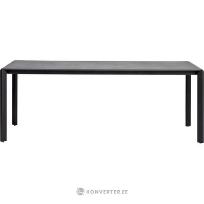 Black metal coffee table caius (schou)