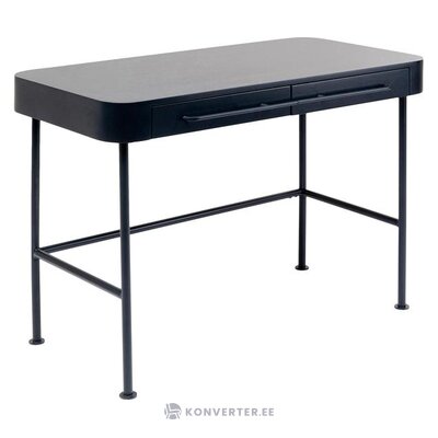 Dark gray design desk montieri (kare design)