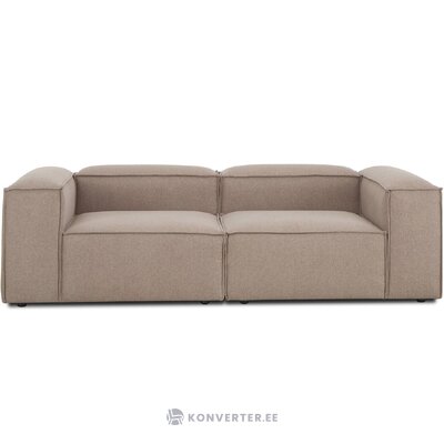 Light brown modular sofa (Lennon) intact
