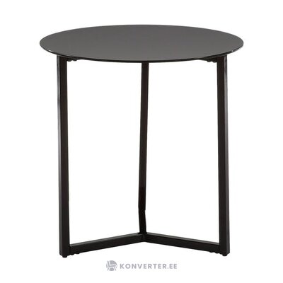 Black coffee table raeam (la forma) with beauty flaws