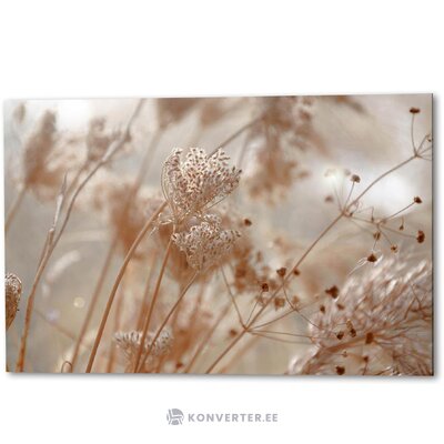 Wall picture wild carrot (any image) 100x150 with beauty flaw