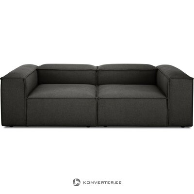 Tummanharmaa modulaarinen sohva (lento)