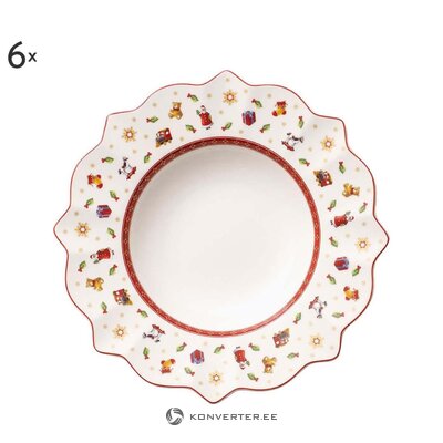 Keittolautanen setti 6 kpl leluherkku (villeroy &amp; boch)