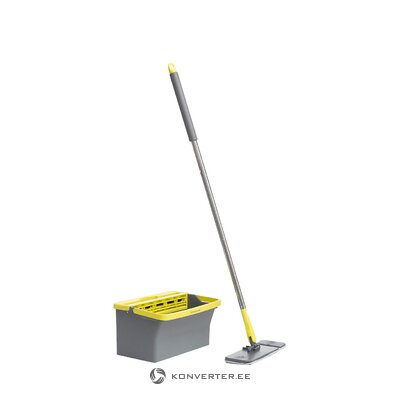 Mop set with bucket deaf (innovagoods)