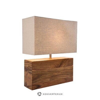 Table lamp rectangular (rough design)