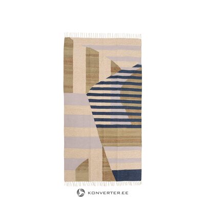 Mustriga Villane Vaip Stripes (Kare Design) 150x240cm