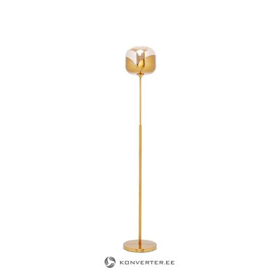 Golden floor lamp goblet (rough design)