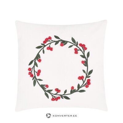 Pillowcase (christmas wreath)