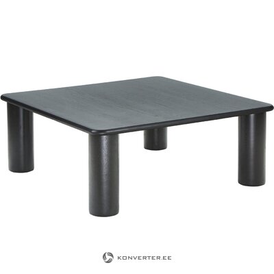 Black solid wood coffee table (didi)