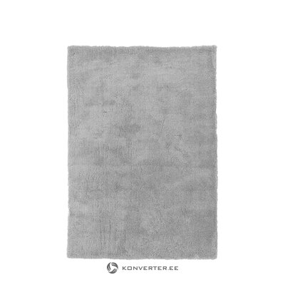 Серый мягкий ковер (лейтон) 195x300
