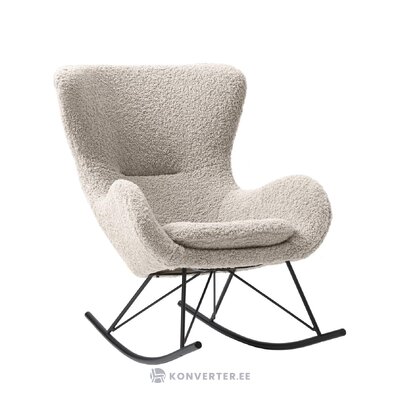 Dizaino supama kėdė (sparnas) nepažeista