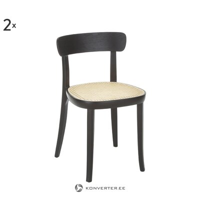 Mustanruskea tuoli (richie)