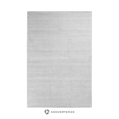 Silver gray viscose carpet (jane) 200x300cm