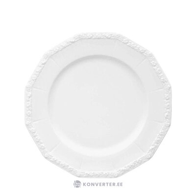 White plate maria weiss (rosenthal) intact