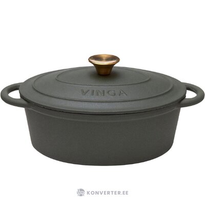 Gray cast iron pot monte (awesome)