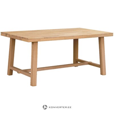 Extendable solid wood dining table brooklyn (rowico)