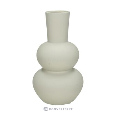 Кремовая ваза для цветов eathan (hd collection) неповрежденная