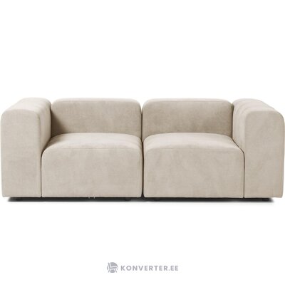 Vaaleanharmaa sohva (lena) ehjä