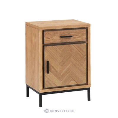 Solid wood bedside table ines (alexandra house) with small cosmetic defects