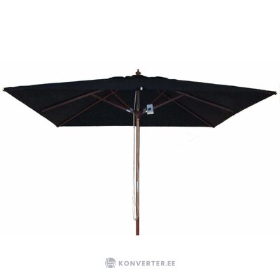 Черный зонт себу (дакоре) 300х300 с изъянами красоты
