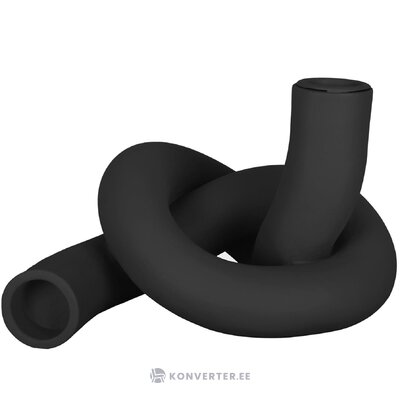 Black design candlestick knot (present time) intact