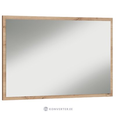 Wall mirror with frame