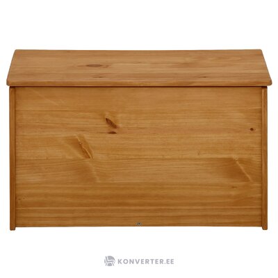 Solid wood storage box (alpine) intact