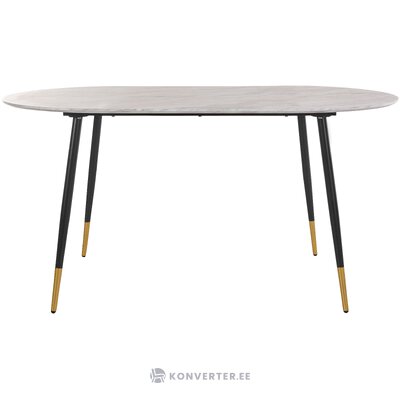 Grey-black dining table (eadwine) intact