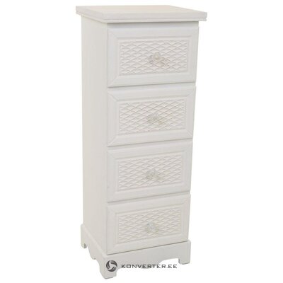 White small chest of drawers ona (creaciones meng)