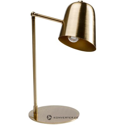 Золотая настольная лампа clive (грубый дизайн)