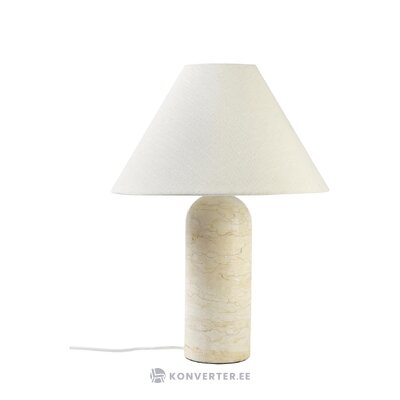 Design table lamp (gia) with a beauty flaw