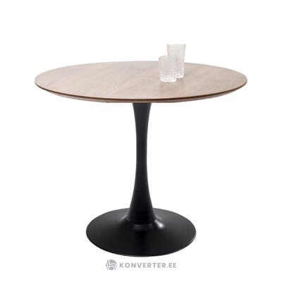 Black-brown round dining table schickeria (kare design) intact