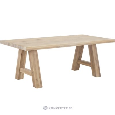 Medžio masyvo valgomojo stalas (ashton) nepažeistas