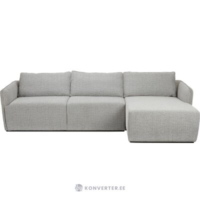 Серый угловой диван (джон) цел