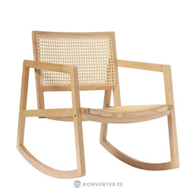 Дизайн кресла-качалки из массива дерева (Крейг) в первозданном виде