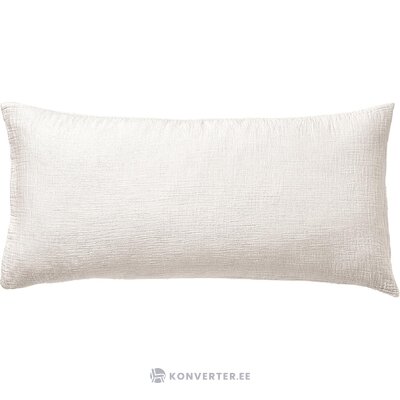 White cotton pillowcase (odile) 40x80 intact