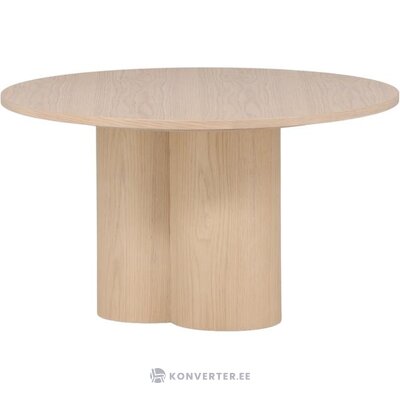Šviesus apvalus kavos staliukas olivija (įmonės dizainas) nepažeista