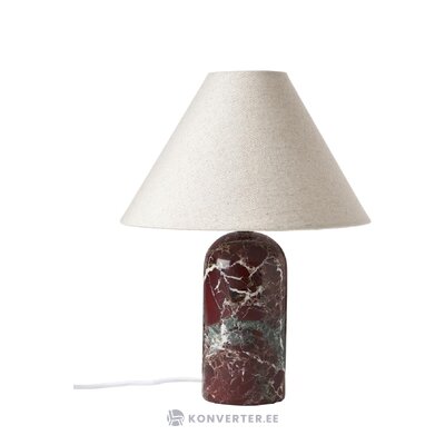 Table lamp (gia) with a beauty flaw