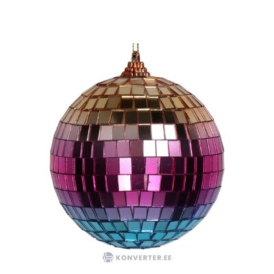 Colorful Christmas ornament mirror (kersten)