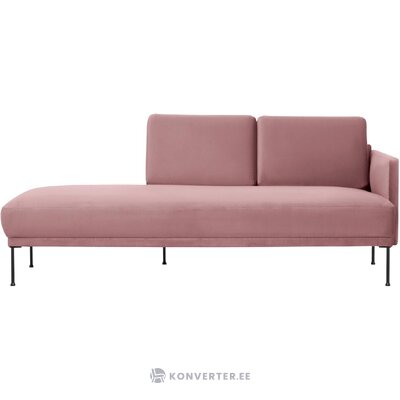 Pieni vaaleanpunainen sohva (fluente) ehjä