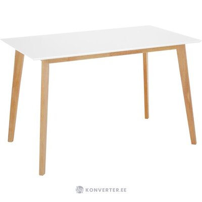 Skandinaavinen design-pöytä vojens (talon pohjoismainen) kauneusvirheillä