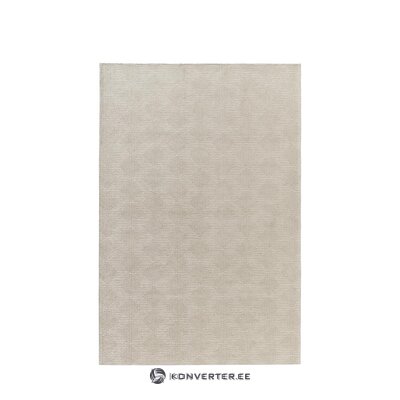 Beige carpet with a geometric pattern (ceres) 160x230 with a beauty flaw