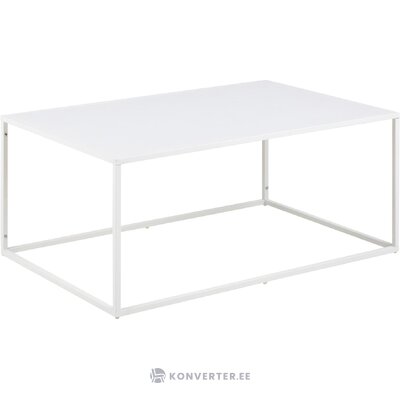 White metal coffee table (Neptune) intact