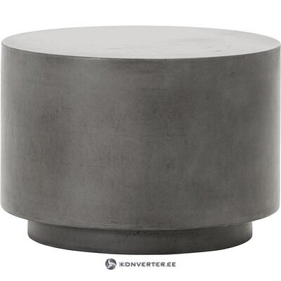 Gray concrete garden coffee table out (house doctor)